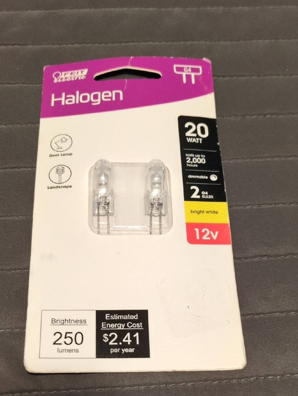 Feit Electric Halogen Bulbs - 20W 12V